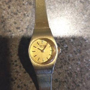Seiko Vintage Gold Watch